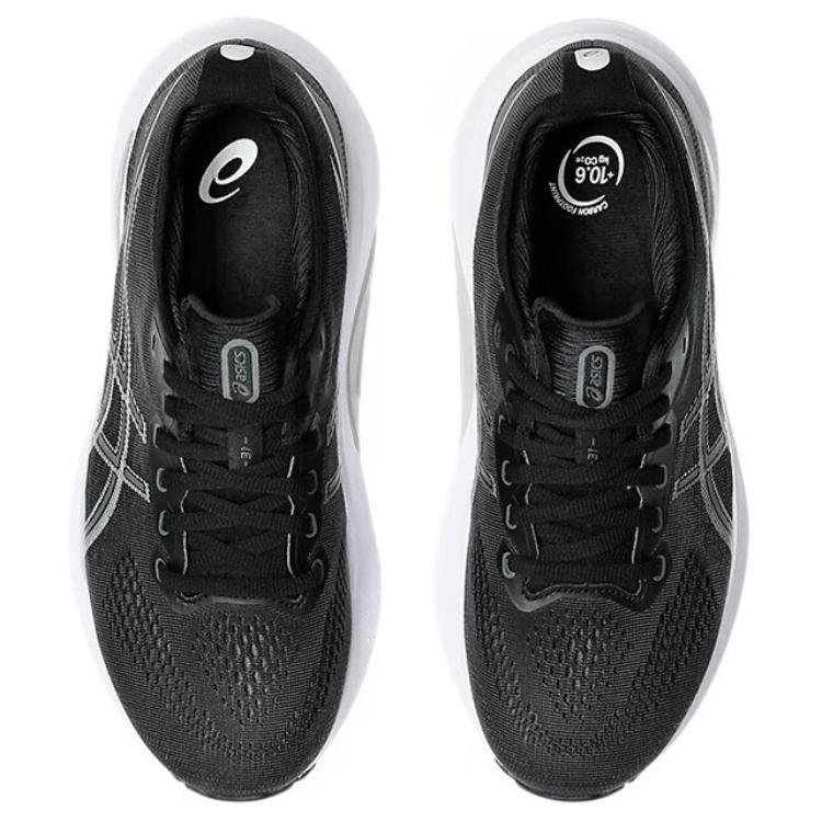 Asics Женские кроссовки Gel Kayano 31 Черно-белые 1012B670-002