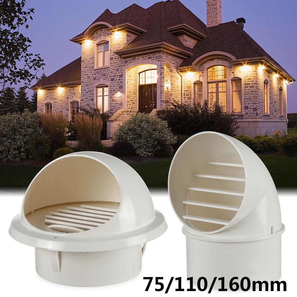 And Rat Vents Waterproof Cap Exterior Wall Air Vent Ducting Ventilation Grilles Vent Outlet Cover