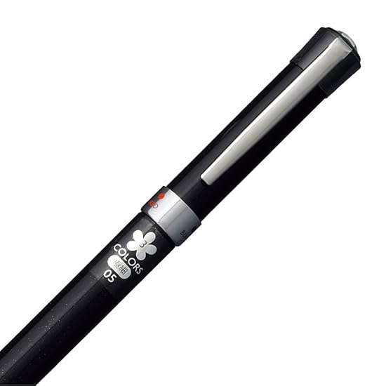 uni-ball Jetstream F Series 3-Color Ballpoint Pen, 0.5mm, Luminous Black, Smooth Writing, SXE360105.