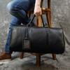 Luxury Genuine Leather Men Women Travel Bag Cow Leather Carry On Luggage Bag Travel Shoulder Bag Male Female Weekend Duffle Bag CLE