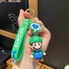 Creative Cartoon Mario Keychain Charming Pvc Decoration For Backpack And Keys