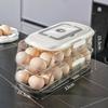 Clear Egg Rack Holder Large-capacity Egg Container New Rolling Egg Storage Box  Kitchen Dedicated
