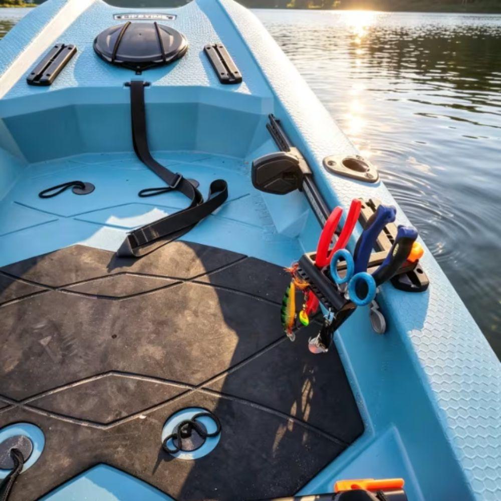Portable Fishing Kayak Accessory Sturdy Kayak Tool Holder Fishing Kayak Equipment Outdoor Fishing