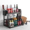 Multi-functional 2-Tier Kitchen Organizer Rack
