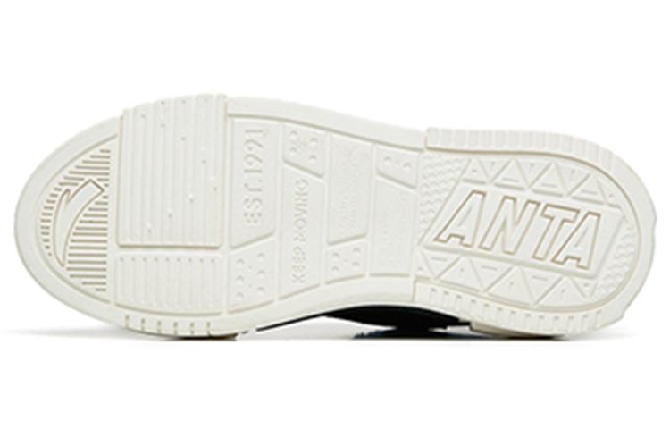 Women's Sneakers Anta Bump Low top Skateboard Shoes Women's Black White