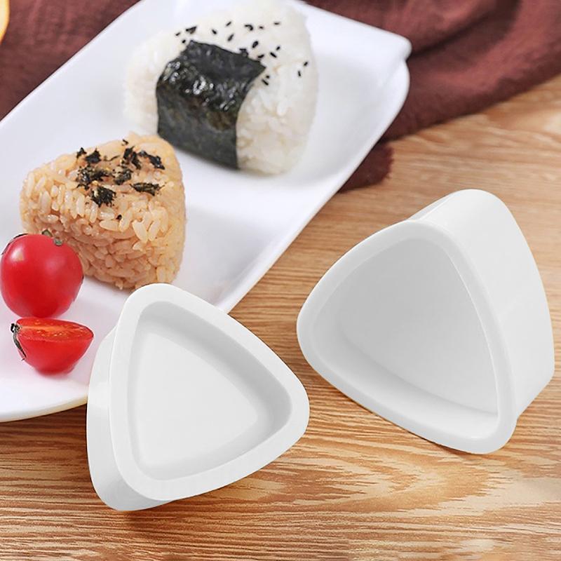 Sushi Mold Sushi Maker Rice Ball Food Food Grade Press Triangular Sushi Maker Mold Bento Kitchen Gadget Sets