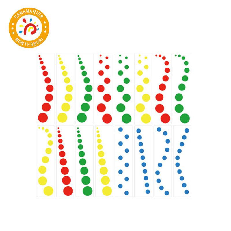 Монтессори Материалы Красочная Игрушка Непоседливые Малыши Обучение Обучение Цилиндры без ручек Бук Образовательные Игрушки для Детей