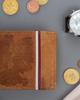 Leather wallet N992A-HP-BL-1246 TAN
