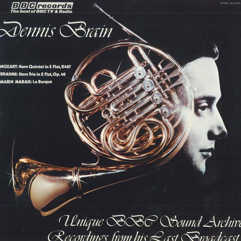 LP Record DENNIS BRAIN Brahms Horn Trio in E flat major ULS3107C BBC 1978 Japan Obi Classical Used