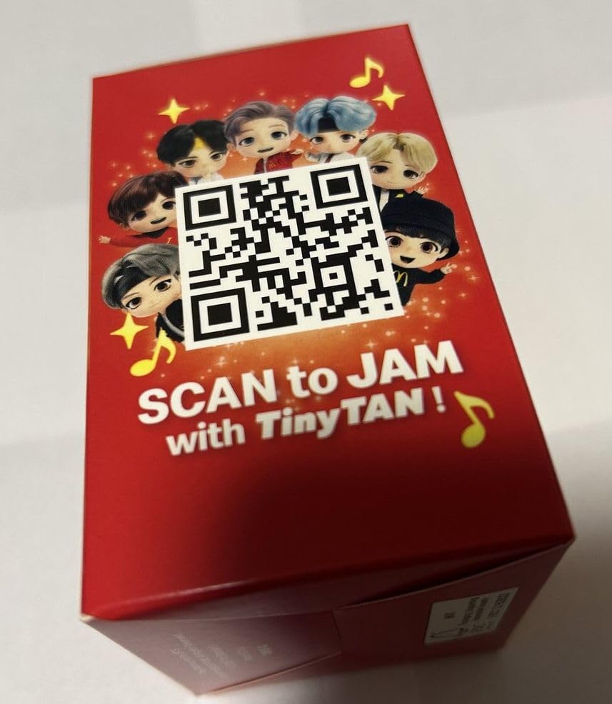 BTS Tiny Tan Tiny Tan Эксклюзивное сотрудничество в Корее SUGA Минсуга Юнги Юнги McDonald's