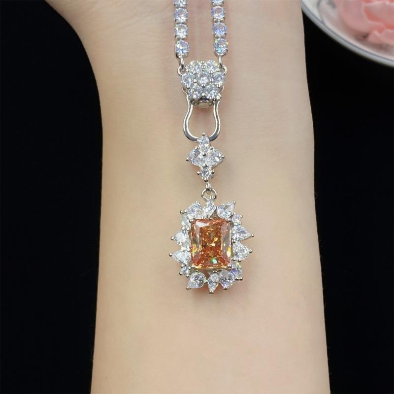 Sace Gems Классические кольца из медного сплава с цирконием, серьги, кулон, ожерелье, комплекты ювелирных изделий, подарки для свадебной вечеринки