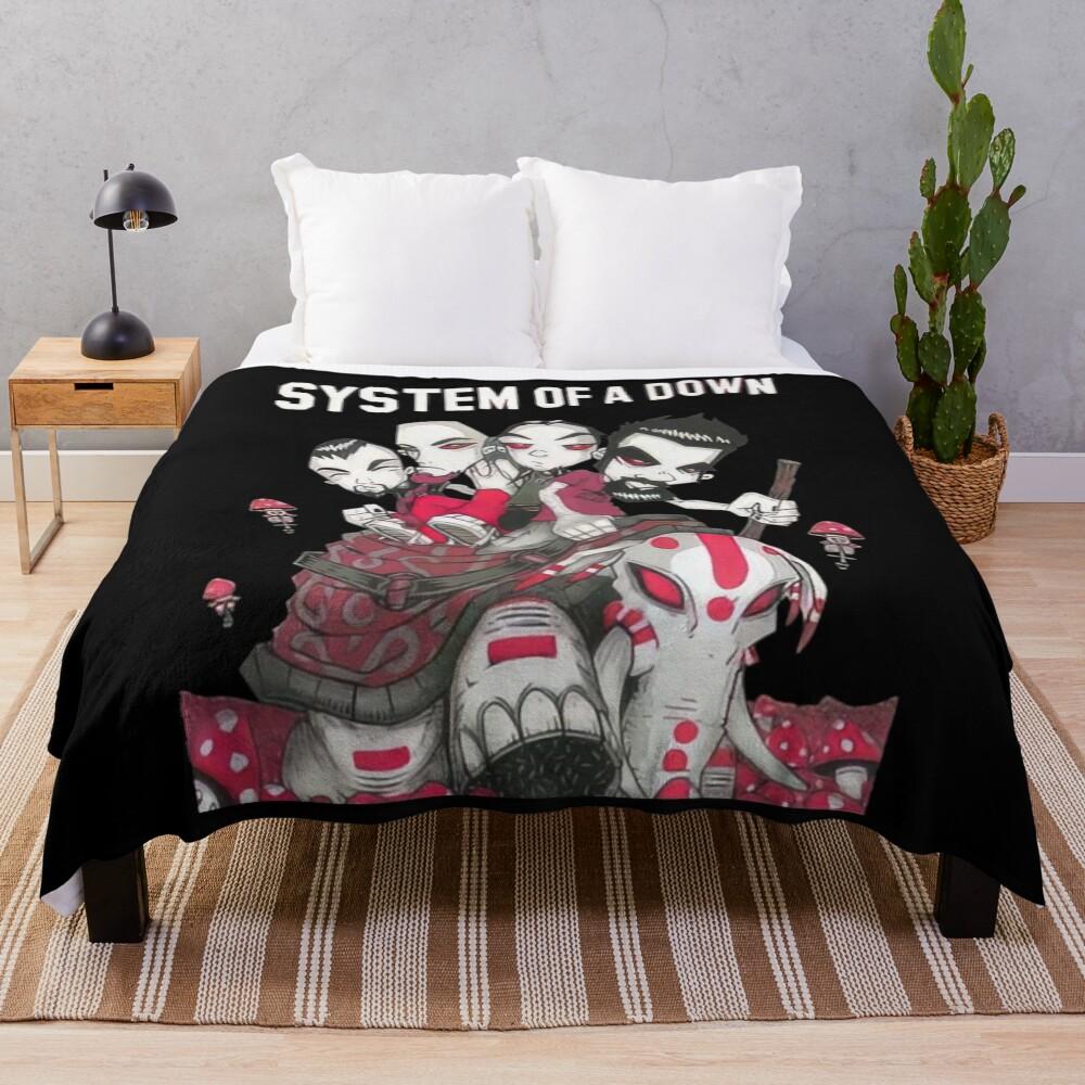System of a Down Throw Blanket