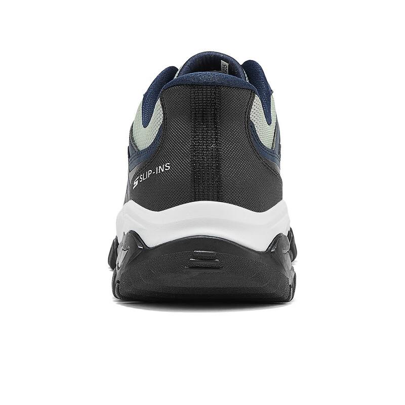 Skechers Удобные низкие мужские кроссовки для хайкинга Серый Синий 237763-NVBK