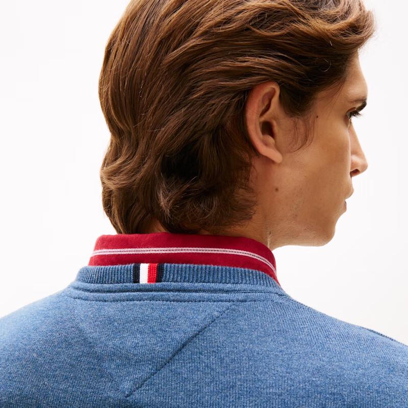 Tommy Hilfiger Хлопковый пуловер с круглым вырезом