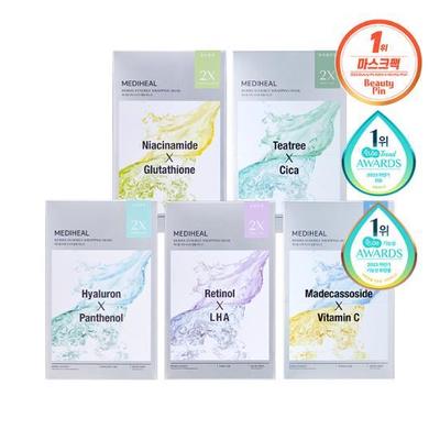 Обертывающая маска Derma Synergy (4 листа, 5 видов, выберите 1)
