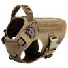 Большой ошейник для собак, поводок, чехлы Molle, питомец, немецкая овчарка, малинуа, тренировочный жилет для прогулок, шлейки для собак средних пород