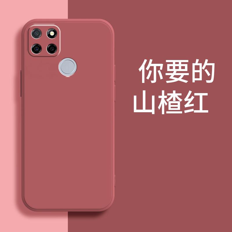 Применимо к чехлу для мобильного телефона realme V1 RMX1111, персонализированный, новый, матовый, ТПУ, простой, роскошный, жидкий силикон