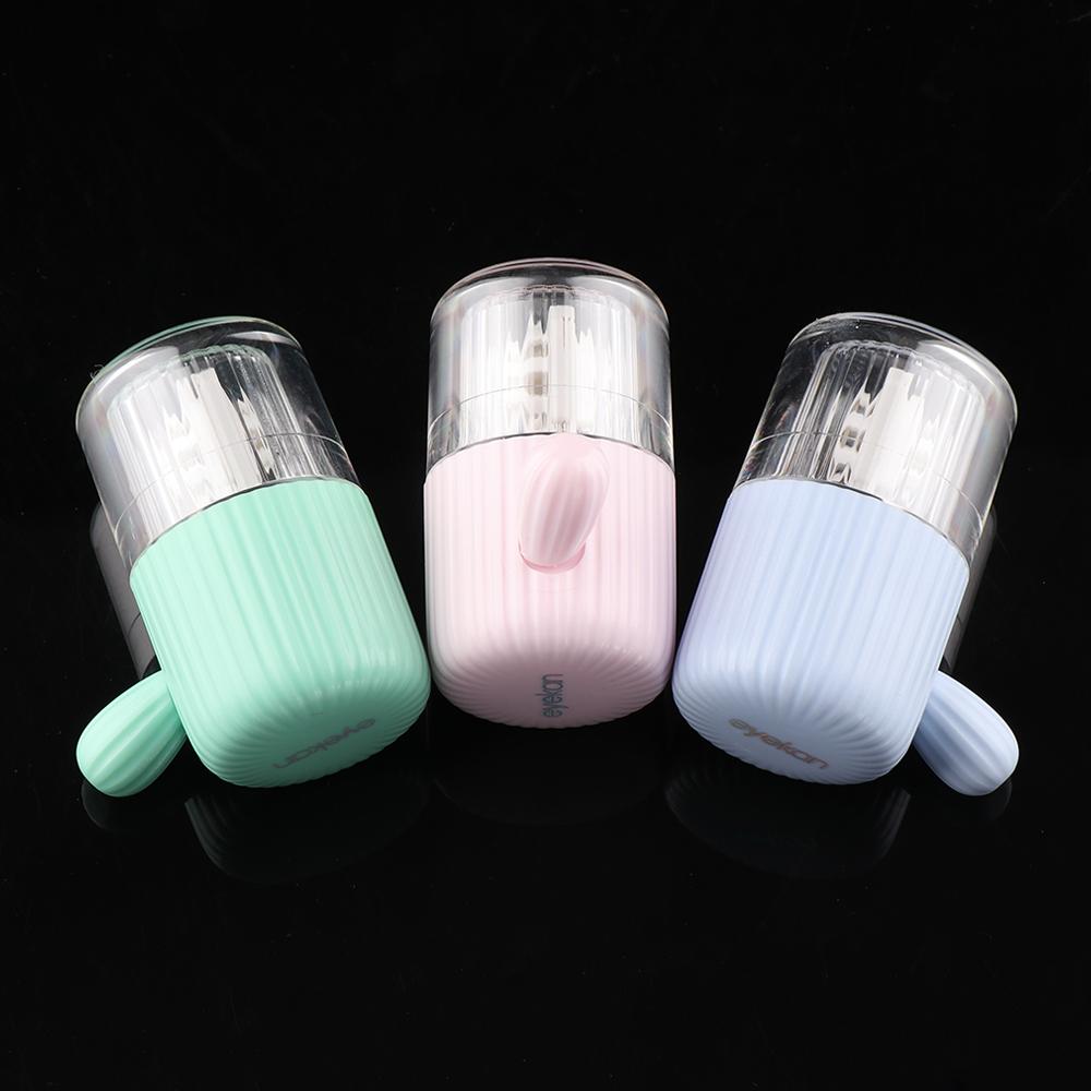 Travel Simple and Quick Stretch Manual Contact Lens Washer Cleaning Tools Soaking Box Glasses Clean