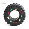 Puntos Chew Sound Squeaky Play Toy Pet Dog Puppy Tire Shape Bite Resistance Interactive