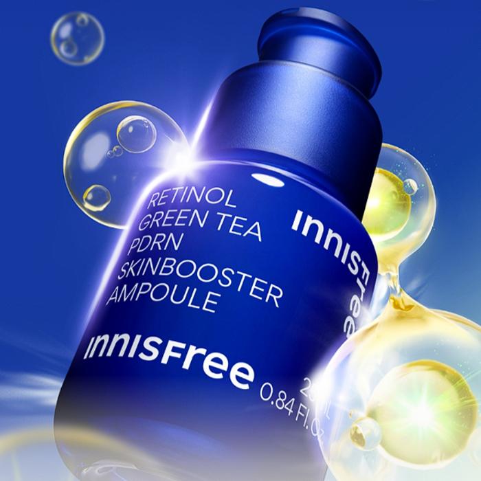 Innisfree Ретинол Зеленый чай PDRN Skinbooster Ампула 25 мл