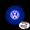 W1322026 Горячие Стайлинг-молдинги Для VOLKSWAGEN VW Для Volkswagen VW Touran Caddy Touareg Golf Passat Scirocco 2ШТ Автомобильный Свет в Дверь с Логотипом