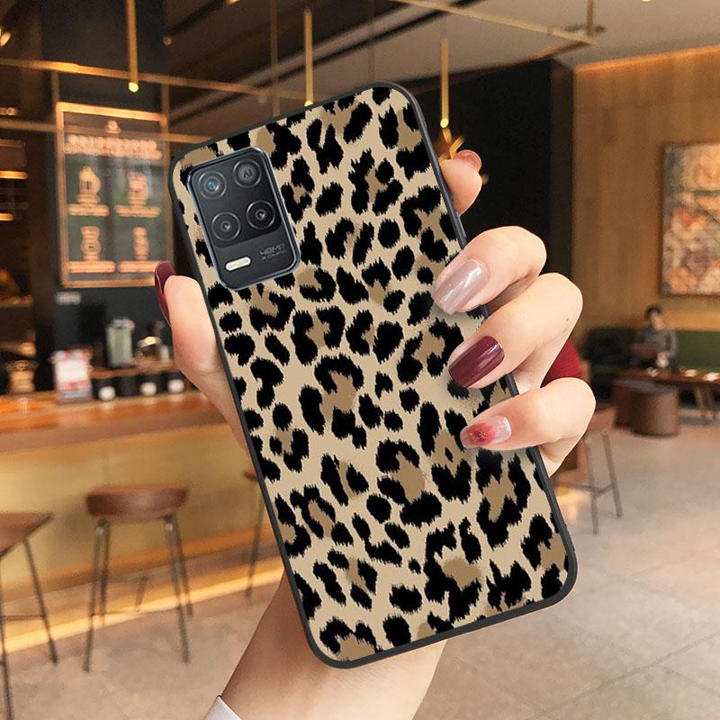 Чехол с леопардовым принтом для OPPO Realme GT 2 Pro X2 Pro XT C25S 8 7 6 Pro 6i GT Master C3 C21 C21Y C11 X3 SuperZoom