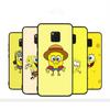 PB7 Little Cute Spongebob Black Sofe Case for iPhone 16 15 Plus 14 13 Pro 8 SE XR XS Max P30 Nova 5T Y5P Y6 Y7 Y8P Y9 Realme C30 C33 C31 VIVO Y36 V27