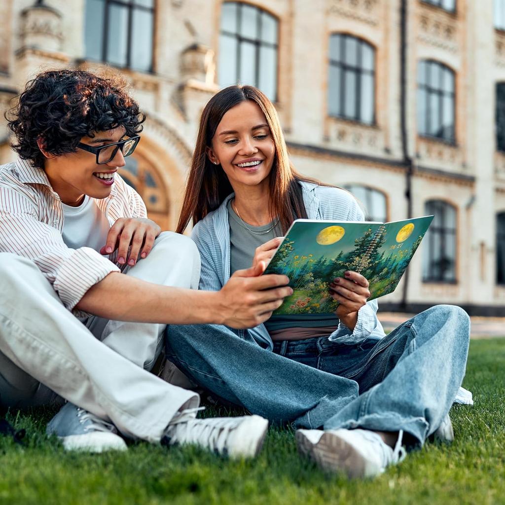 2026-2027 Monthly Planner - 2026-2027 Planner, Jan. 2026 - Dec. 2027, Monthly Planners 2026 with Tabs, 9" x 11", Twin-wire Binding, Back Pocket, Note