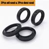Front Fork Damper Oil Seal and Dust Seal 56-132 41-7180 22-56132 AB56-132 54.05mm/54.3mm