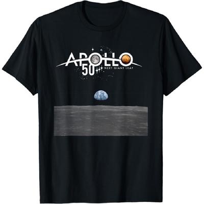Apollo XI 50-летие НАСА Аполлон-11 Восход Земли Футболка Футболка