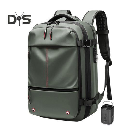 60л Vacpack рюкзак водонепроницаемый антивор воздушный вакуумный компрессионный дорожный рюкзак с электрическим насосом для путешественников