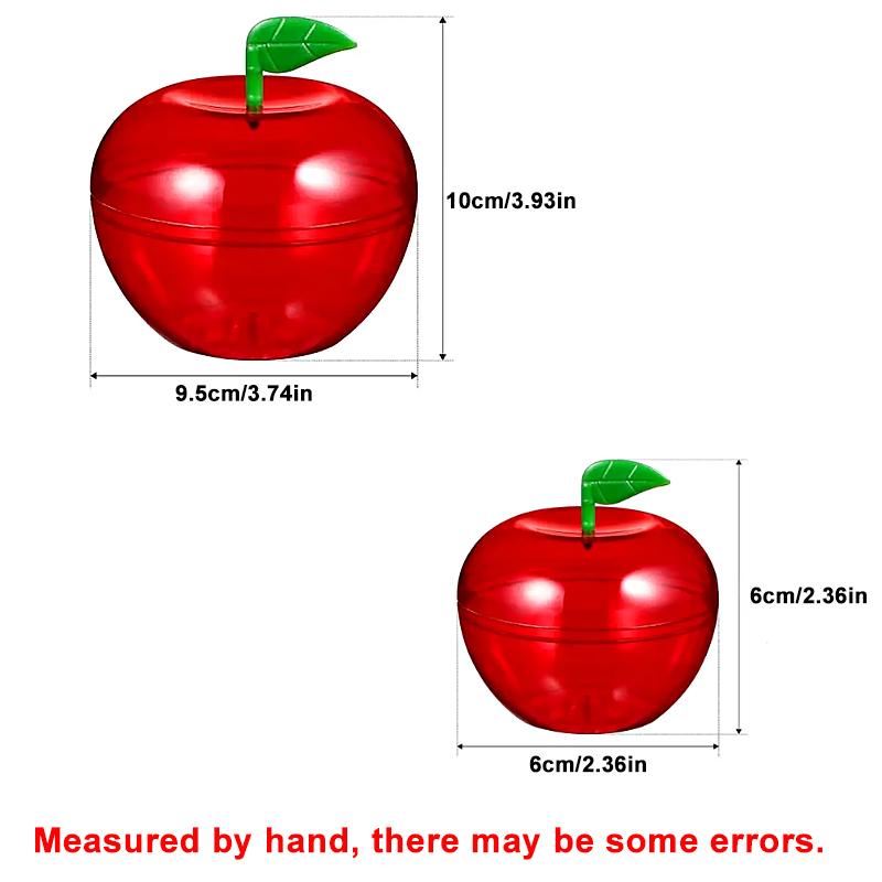 5 шт. контейнер для яблок, товары для рождественской вечеринки, подарочная коробка для хранения яблок, конфет, белоснежная вечеринка, подарок на свадьбу, украшение