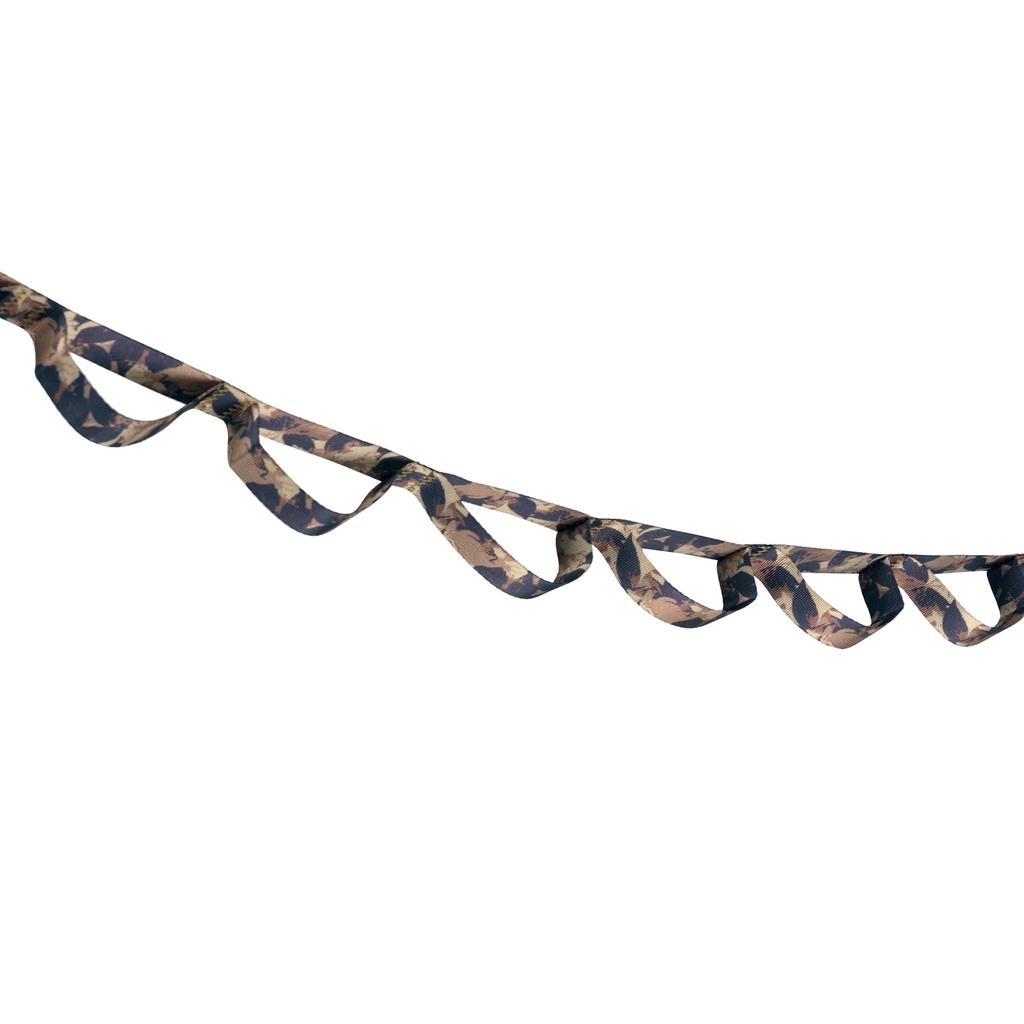 CAPTAIN STAG Подвесная веревка для белья с карабином, веревка-петля, камуфляжная листва UM-1610
