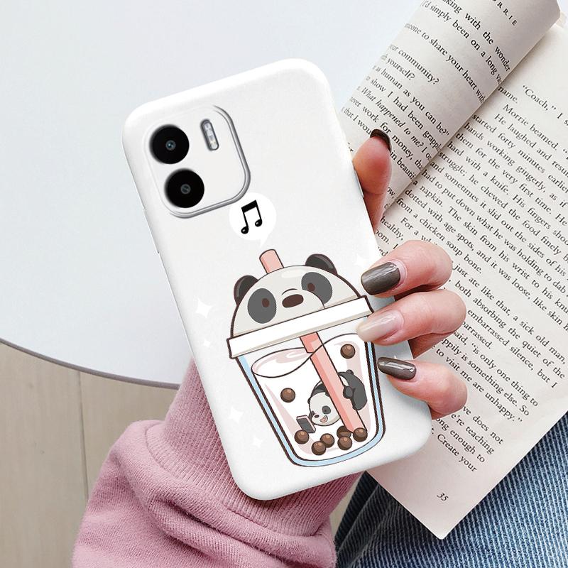 Flowers Case For Redmi A1 A2 Back Cover Cartoon Owl Cute Heart Painting Capa Soft Silicone Fundas For Xiaomi RedmiA1 Plus A3 A5