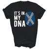 Its In My Dna Scotland Flag Scottish Unisex Shirt Gift