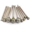 5Pcs Carve Precision Diamond Grinding Head 0.5mm-8mm 2.35mm Shank Electric Grinder Parts Round Carving Tool Parts