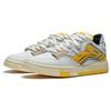 Кроссовки Li Ning Weigu Pro Spliced Upper, модные, универсальные, удобные, прочные, нескользящие, легкие, с низким верхом, для скейтбординга, женские, белые, желтые, AECS094-1