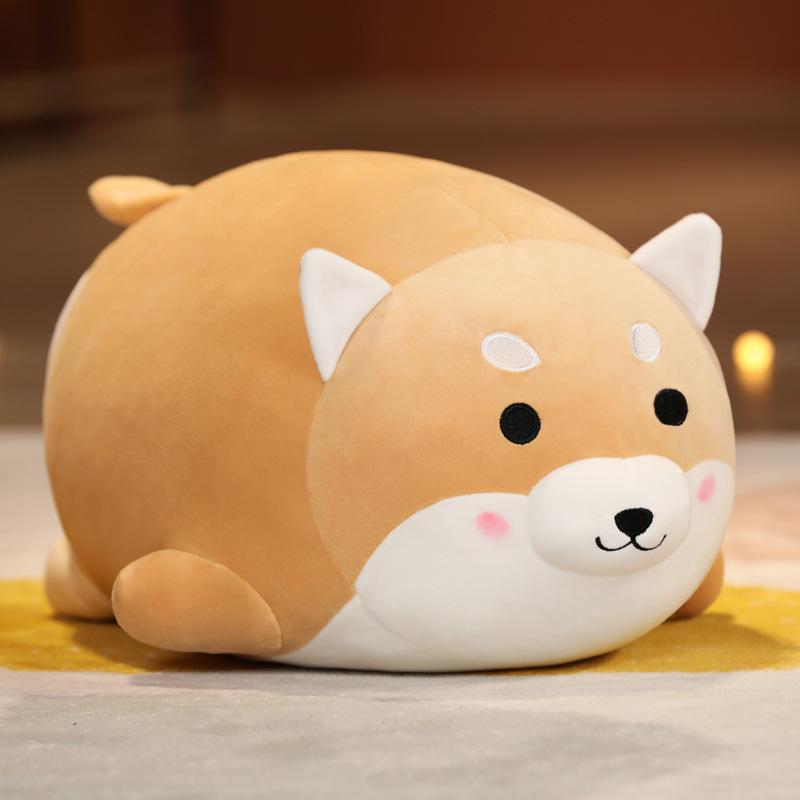 Cute Shiba Inu Plush Toy Doll Dog Ragdoll Corgi Doll Pillow Bed Super Soft Sleeping Big Pillow