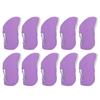 10PCS Neoprene Purple Convenient Universal Visual Golf Putter Cover Iron Club Headcover Accessory