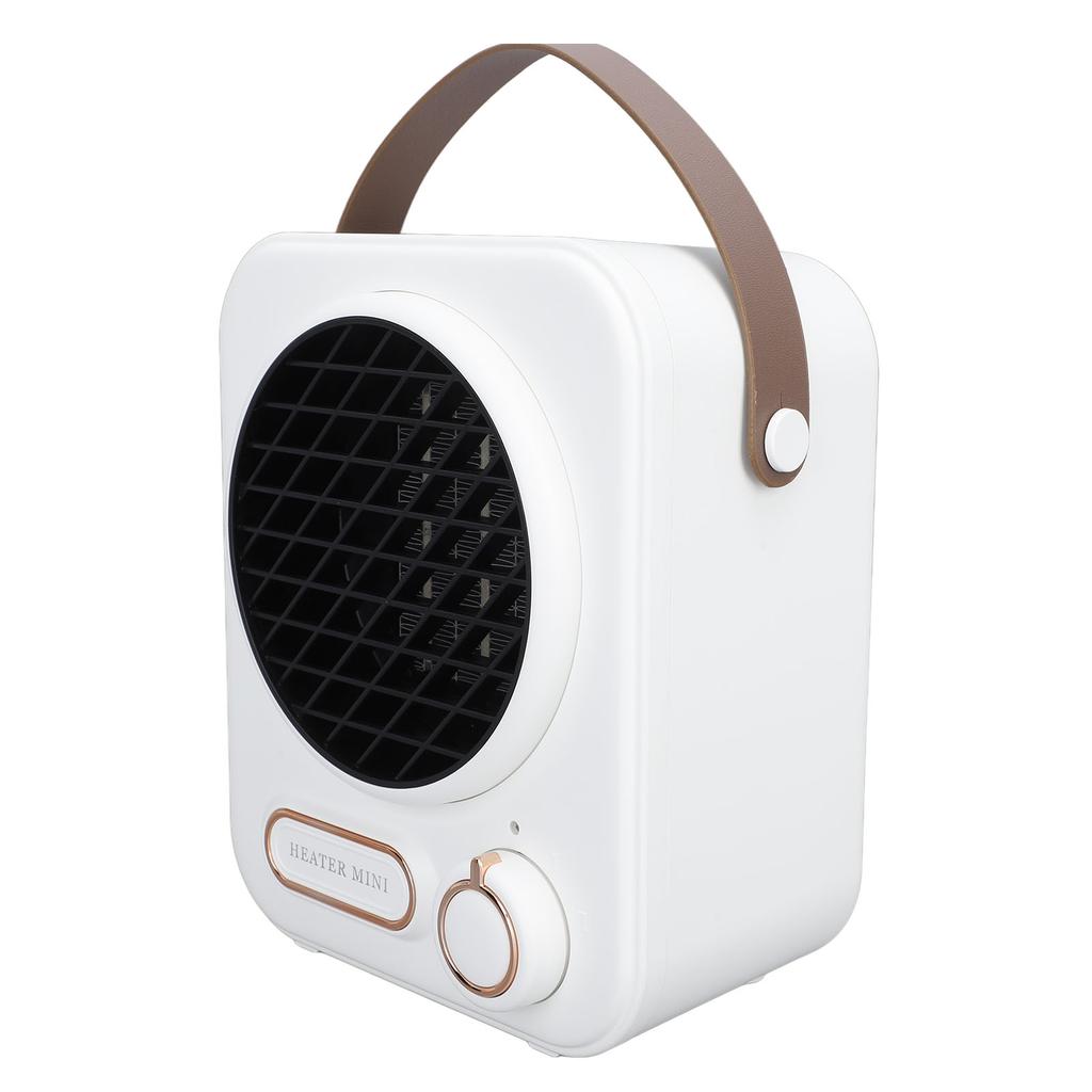 Portable Electric Space Heater PP 1000W Rapid Heating Overheat Protection Portable Heater Fan for