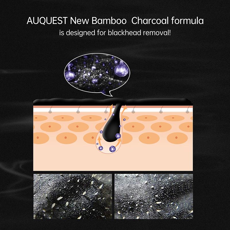 AUQUEST Пилинг-маска для удаления черных точек, увлажняющий очищающий крем для лица для удаления черных точек