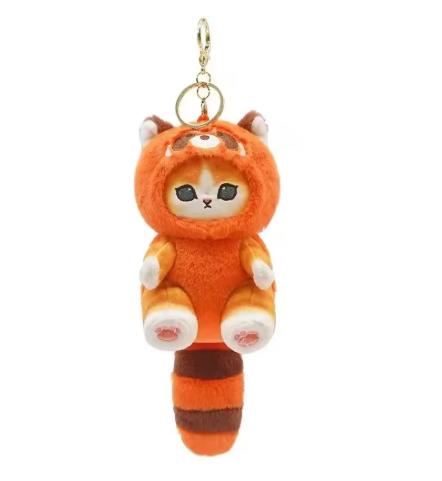 Mofusand Long Tailed Animals Series Plush Doll Cute Shark Cat Soft Doll Kawaii Stuffed Plushie Toy Gift For Kids