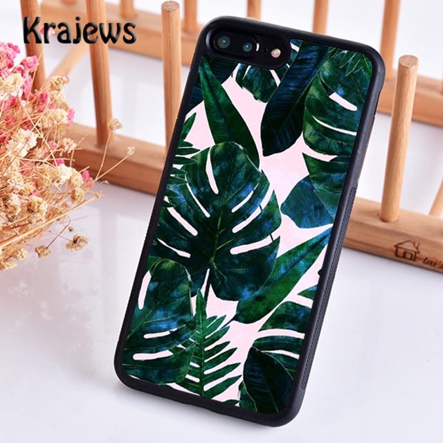 Monstera Flower Tropical Green Leaves Phone Case Cover For iPhone 17 Air 16 15 14 plus 12 13 pro max Fundas