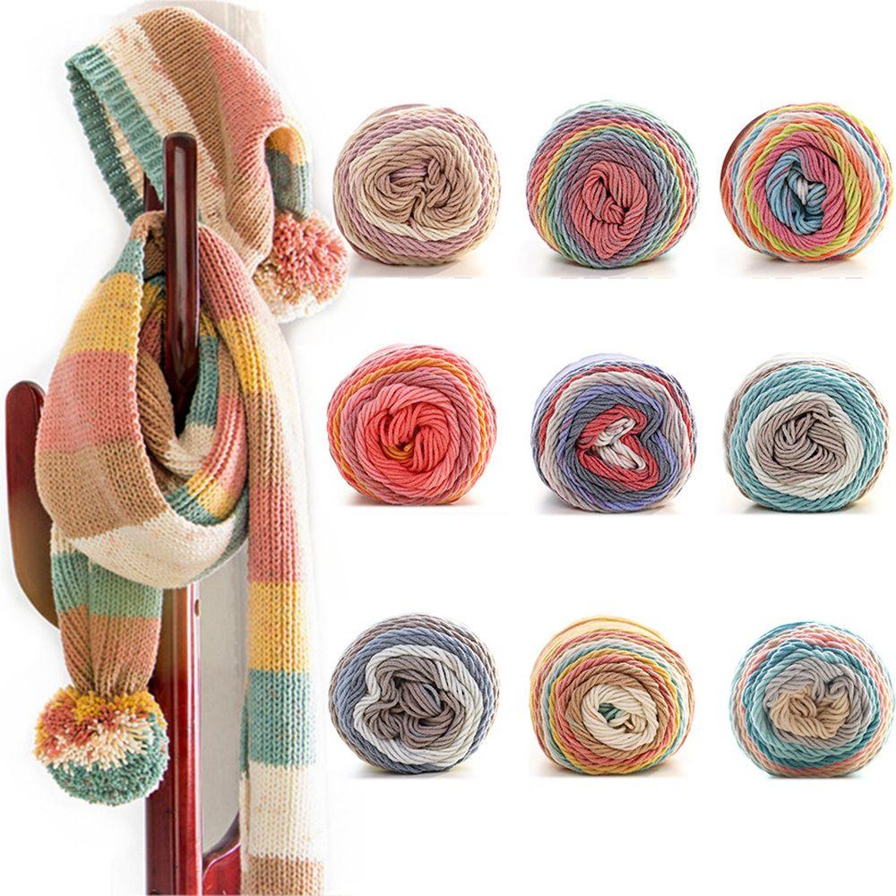 100grams Warm Scarf Sofa Cushion DIY Sweater Hand-woven Cotton Crochet Knitting Wool Yarn