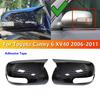 Для Toyota Camry 6 xv40 Mark X / Reiz ABS Автомобильная Накладка на Зеркало Заднего Вида Боковое Колпачок Крыло Внешняя Отделка Корпуса Двери Клейкая Наклейка