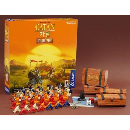 Korea Board Games Catan Expansion Cities and Knights, Popular Korean Game