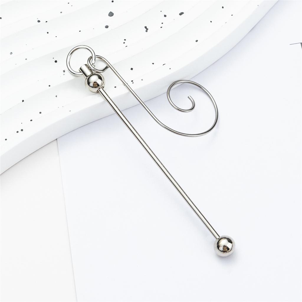 5 штук Разноцветные металлические подвесные крючки для рождественских украшений и проектов рукоделия, крючки для бисера, ювелирная фурнитура