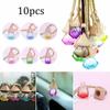 10Pcs 6ml Air Freshener Car Hanging Perfume Pendant Empty Capsule Bottle Essential Oils Diffuser Fragrance Ornaments