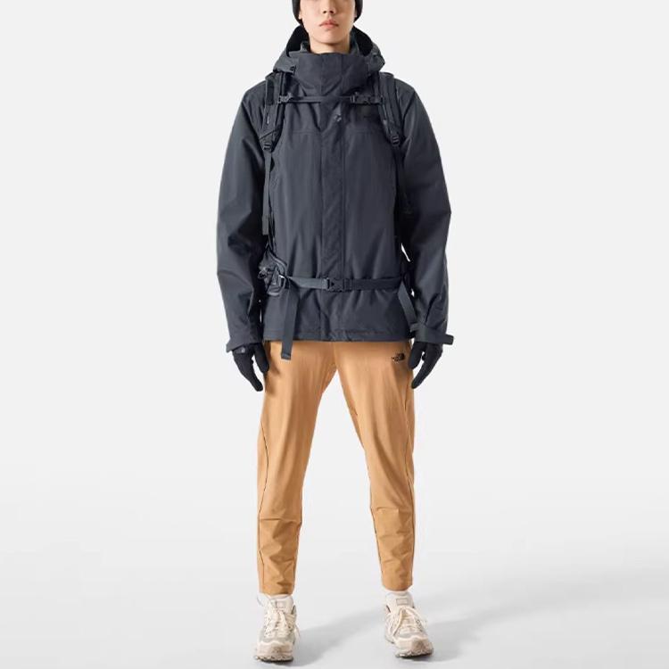 THE NORTH FACE Urban Exploration Waterproof And Windproof To Keep Warm Windbreaker Jacket Men's Gray NF0A81QS-0C5