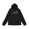 New Balance Tenacity Fleece Pullover Black Size XL Hoodie, Men's, MT23021, Print,